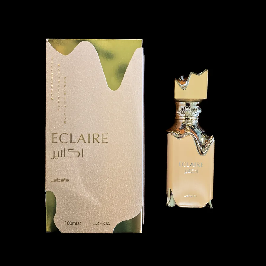 Frasco do perfume Eclaire da marca Lattafa