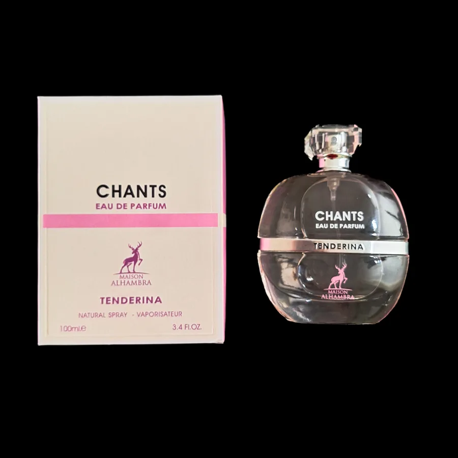 Frasco do perfume Chants da marca Maison Alhambra