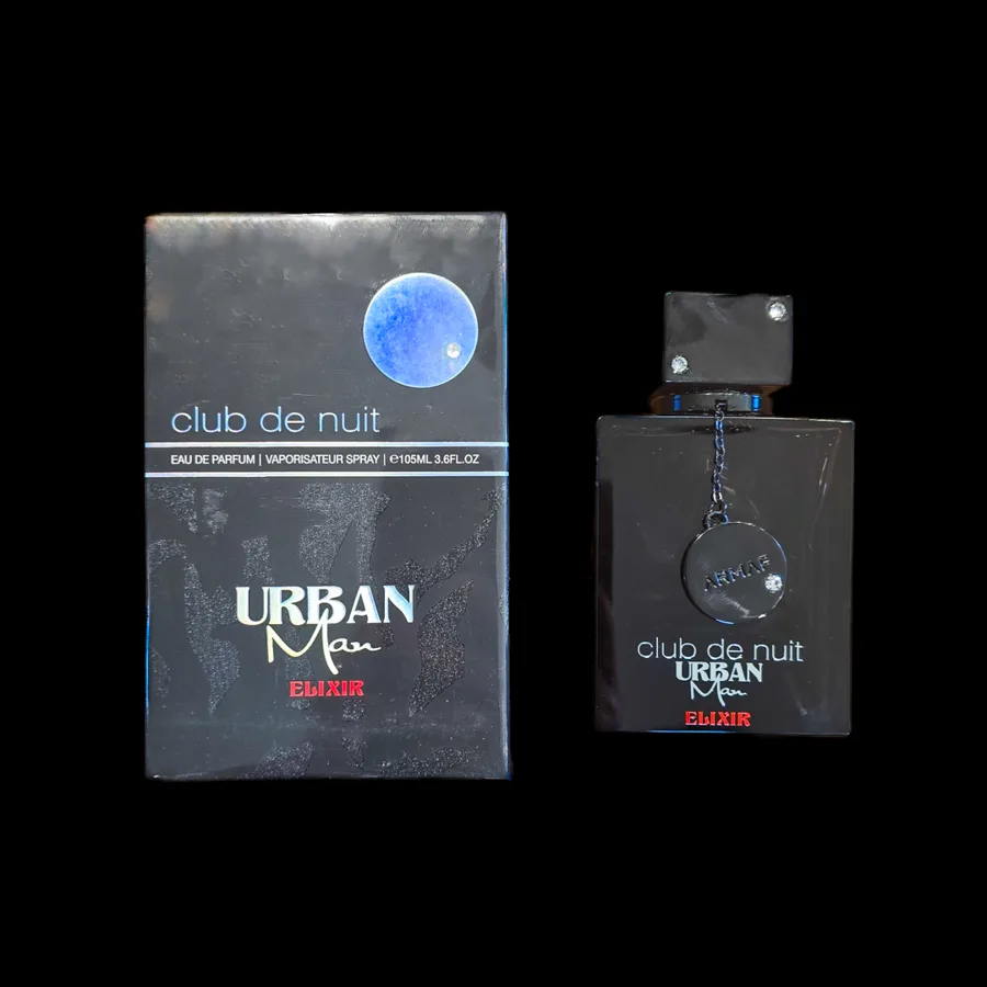 Frasco do perfume Club De Nuit Urban Man Elixir da marca ARMAF
