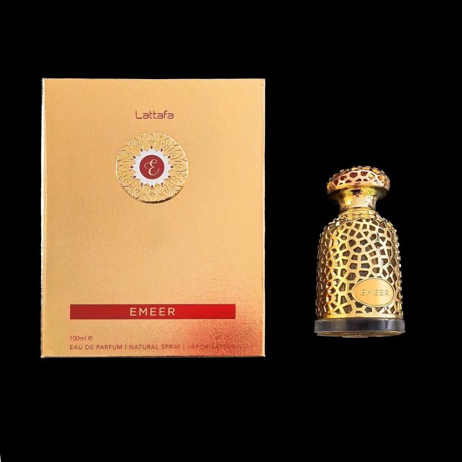 Frasco do perfume Emeer da marca Lattafa