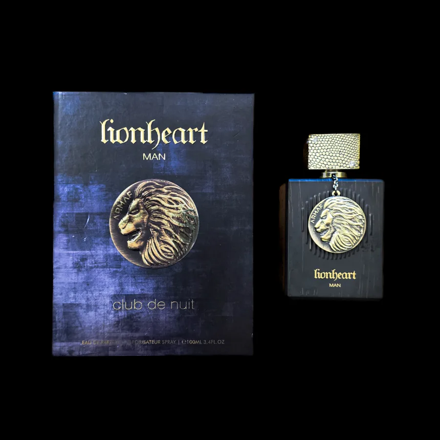 Frasco do perfume Club De Nuit Lionheart Man da marca ARMAF