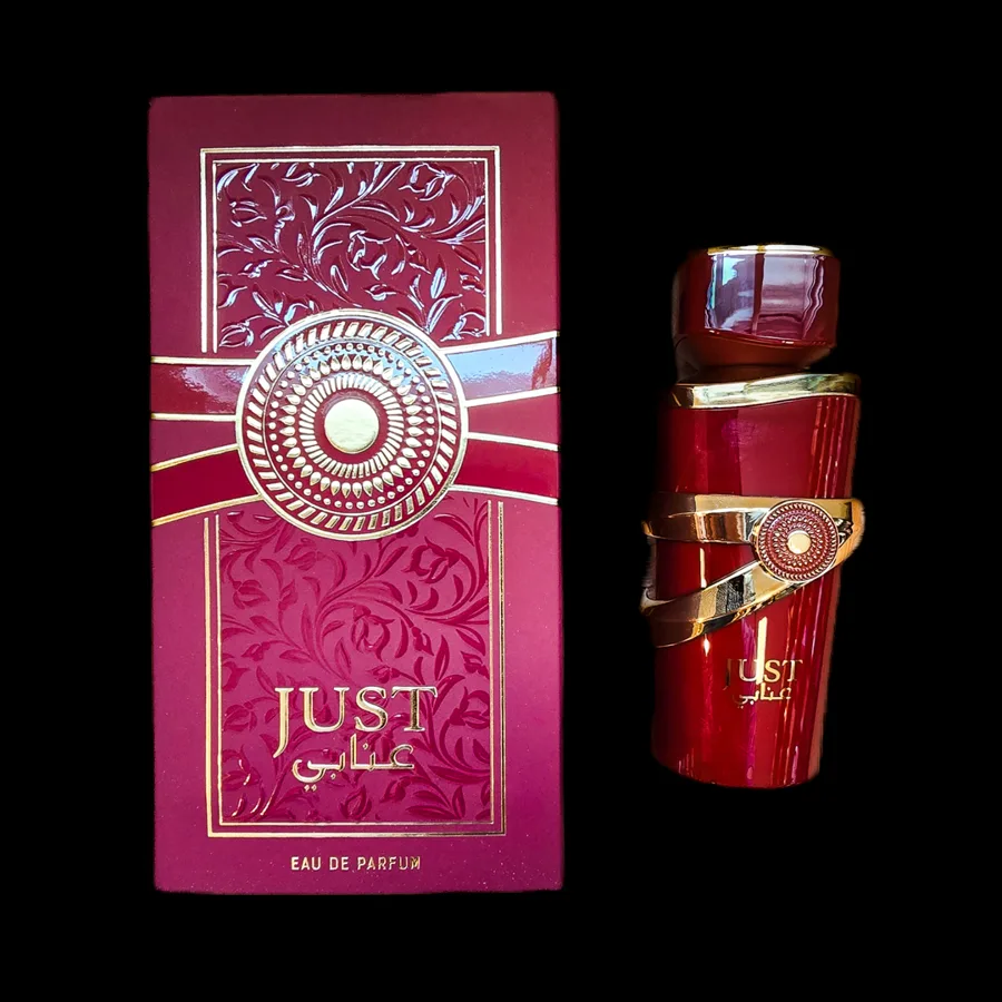 Frasco do perfume Just Anabi da marca Fragrance World