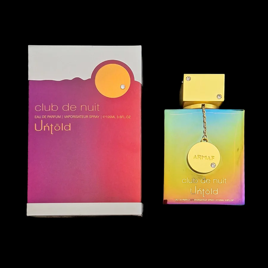Frasco do perfume Club DE Nuit Untold da marca ARMAF