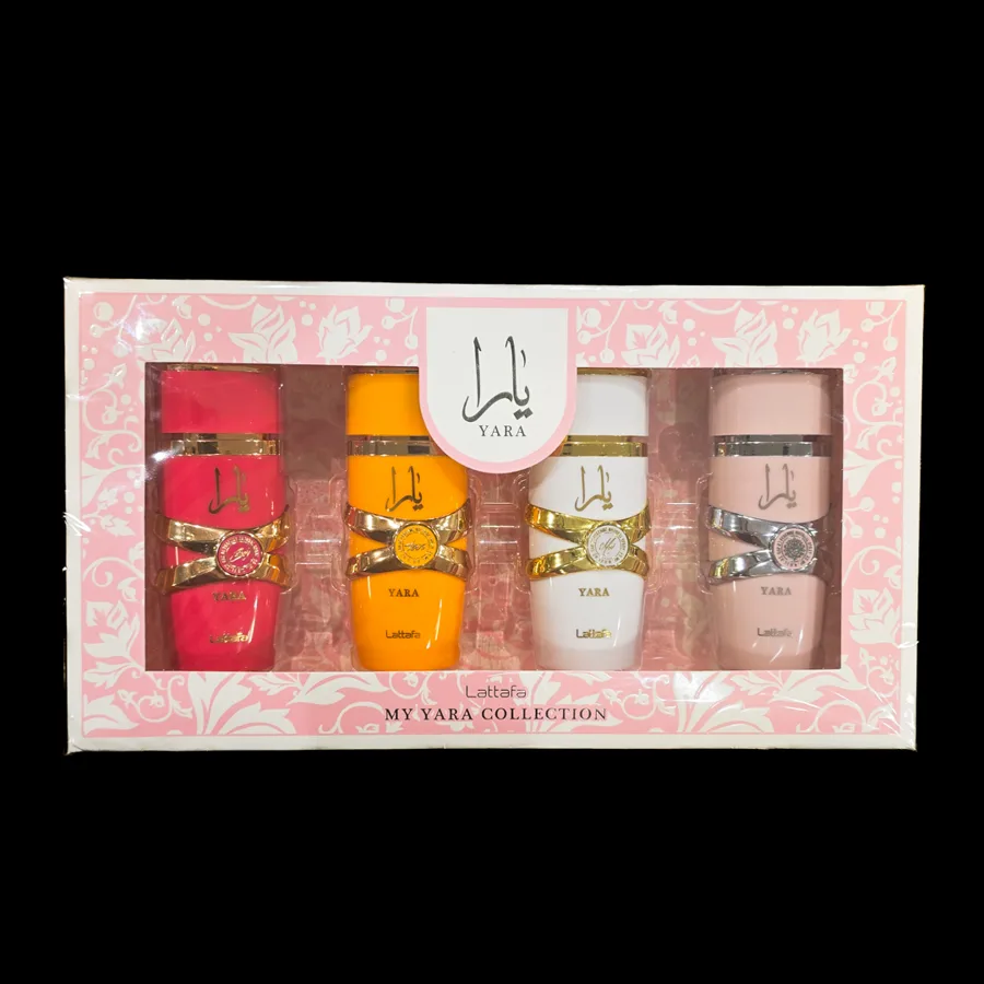 Frasco do perfume Yara Collection Kit da marca Lattafa