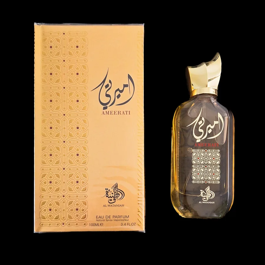 Frasco do perfume Ameerati da marca Al Wataniah