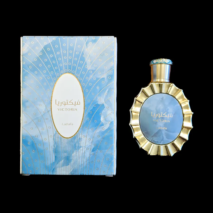 Frasco do perfume Victoria da marca Lattafa